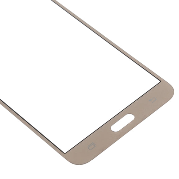 For Samsung Galaxy J7 (2016), J710F, J710FN, J710M/MN, J7108 10pcs Front Screen Outer Glass Lens (Gold)