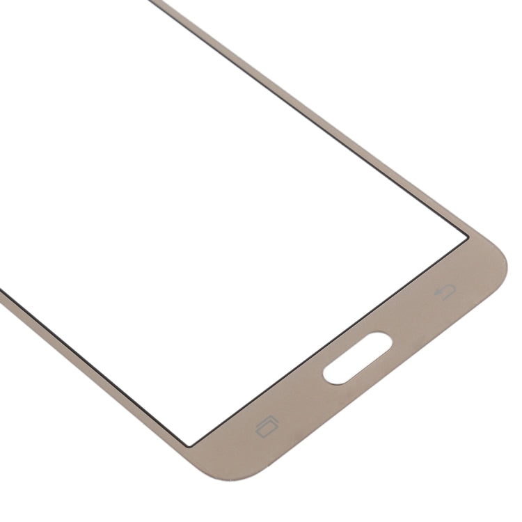 For Samsung Galaxy J7 (2016), J710F, J710FN, J710M/MN, J7108 10pcs Front Screen Outer Glass Lens (Gold)