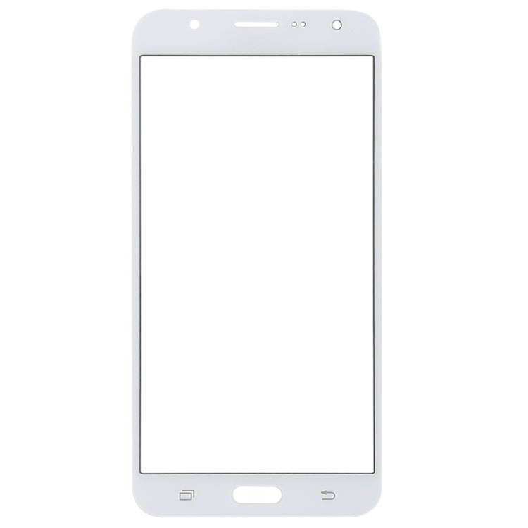 For Samsung Galaxy J7 (2016), J710F, J710FN, J710M/MN, J7108 10pcs Front Screen Outer Glass Lens (White)