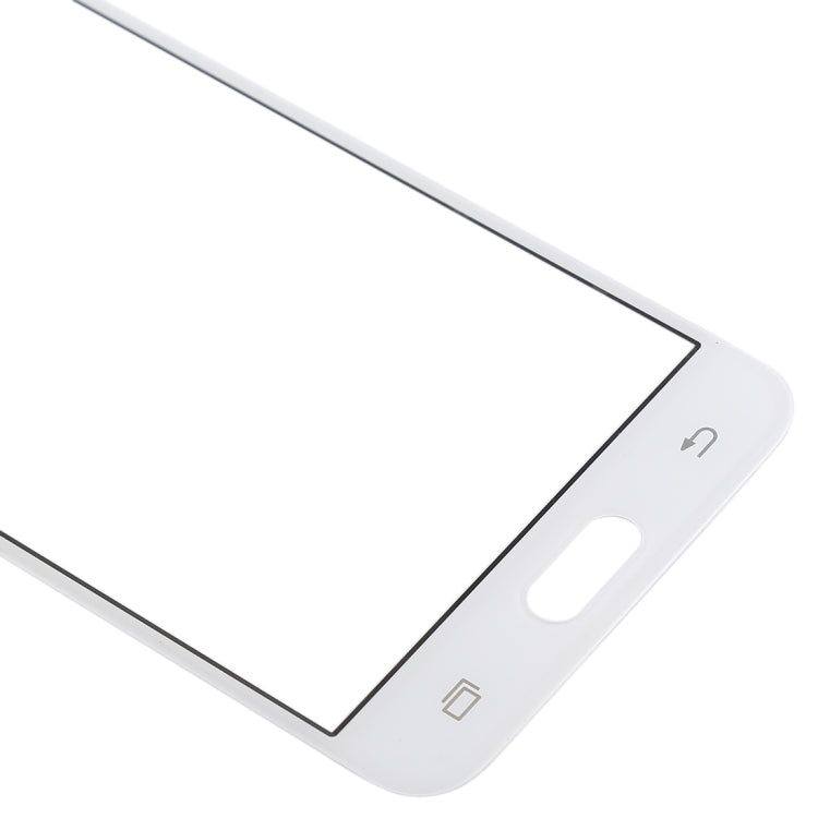 For Samsung Galaxy J5 Prime, On5 (2016), G570F/DS, G570Y 10pcs Front Screen Outer Glass Lens (White)