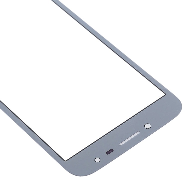 For Samsung Galaxy J2 Pro (2018), J250F/DS 10pcs Front Screen Outer Glass Lens (Grey)