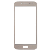 For Samsung Galaxy J2 Pro (2018), J250F/DS 10pcs Front Screen Outer Glass Lens (Gold)