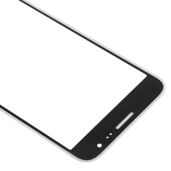 For Samsung Galaxy J3 (2016) / J320FN / J320F / J320G / J320M / J320A / J320V / J320P 10pcs Front Screen Outer Glass Lens (White)