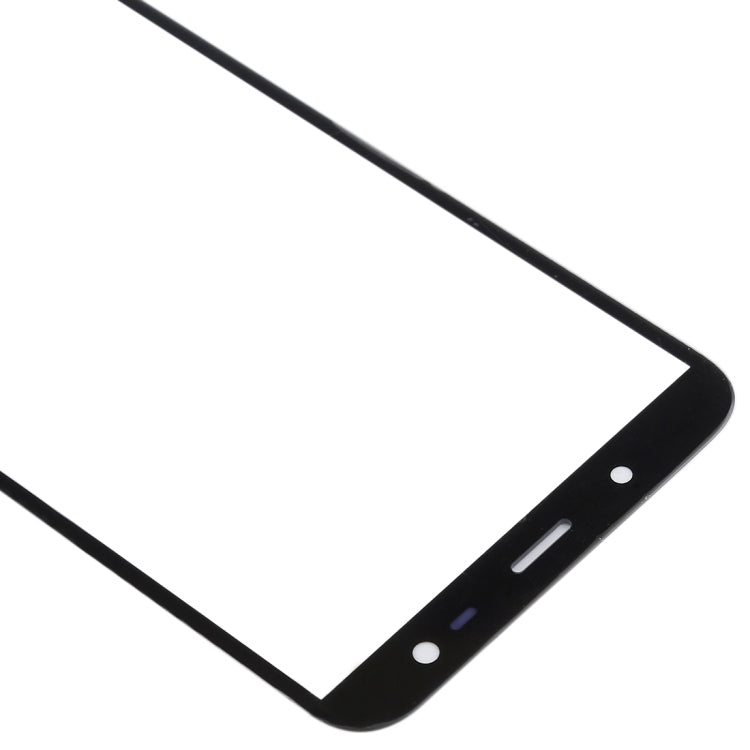 For Samsung Galaxy J6, J600F/DS, J600G/DS  10pcs Front Screen Outer Glass Lens (Black)