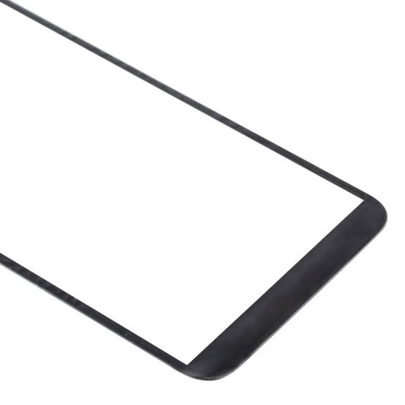 For Samsung Galaxy J6, J600F/DS, J600G/DS  10pcs Front Screen Outer Glass Lens (Black)