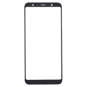 For Samsung Galaxy A6+ (2018) / A605  10pcs Front Screen Outer Glass Lens (Black)