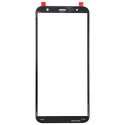 For Samsung Galaxy J4+ / J6+ / J610  10pcs Front Screen Outer Glass Lens (Black)