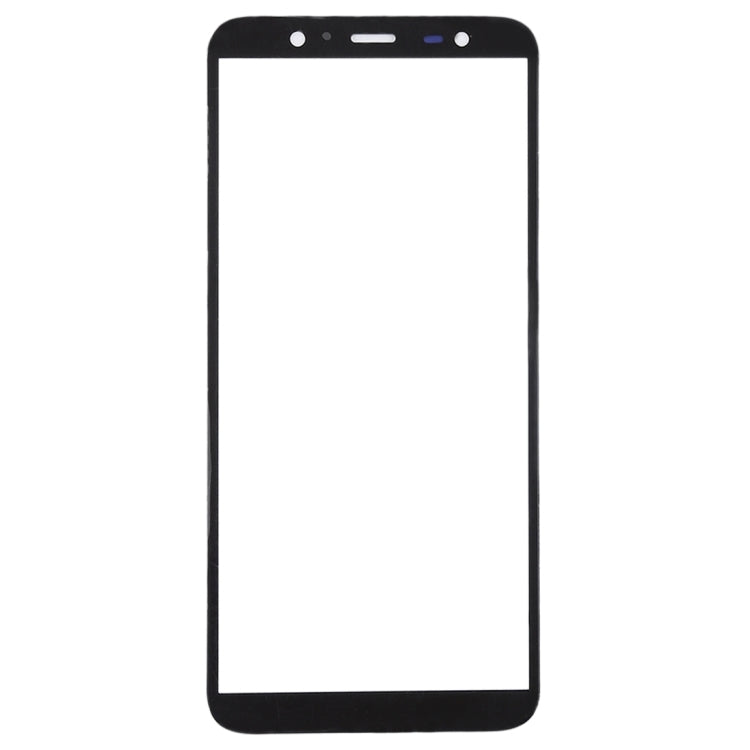 For Samsung Galaxy J8, J810F/DS, J810Y/DS, J810G/DS  10pcs Front Screen Outer Glass Lens (Black)