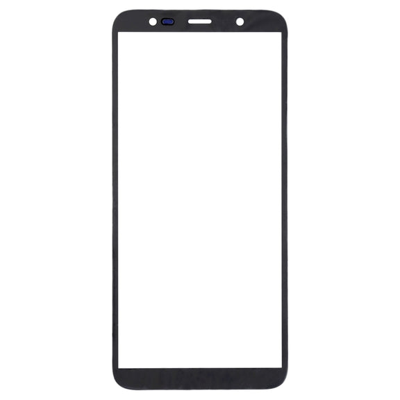 For Samsung Galaxy J8, J810F/DS, J810Y/DS, J810G/DS  10pcs Front Screen Outer Glass Lens (Black)