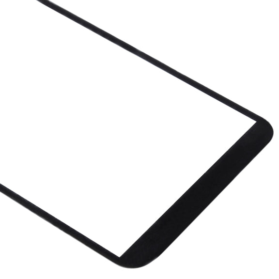 For Samsung Galaxy J8, J810F/DS, J810Y/DS, J810G/DS  10pcs Front Screen Outer Glass Lens (Black)