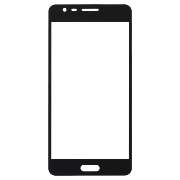 For Samsung Galaxy J3 Pro / J3110 10pcs Front Screen Outer Glass Lens (Black)