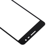 For Samsung Galaxy J3 Pro / J3110 10pcs Front Screen Outer Glass Lens (Black)