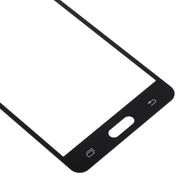 For Samsung Galaxy J3 Pro / J3110 10pcs Front Screen Outer Glass Lens (Black)