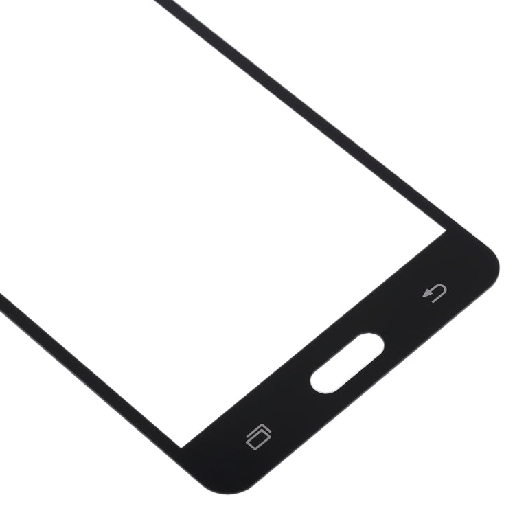 For Samsung Galaxy J3 Pro / J3110 10pcs Front Screen Outer Glass Lens (Black)
