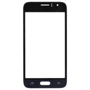 For Samsung Galaxy J1 (2016) / J120 10pcs Front Screen Outer Glass Lens (Black)