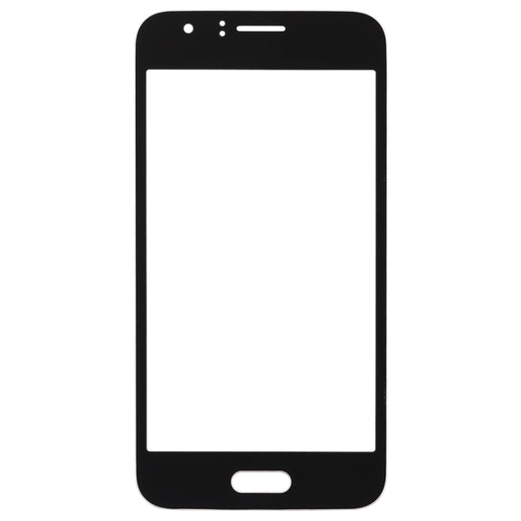 For Samsung Galaxy J1 (2016) / J120 10pcs Front Screen Outer Glass Lens (Gold)