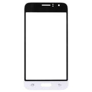 For Samsung Galaxy J1 (2016) / J120 10pcs Front Screen Outer Glass Lens (White)