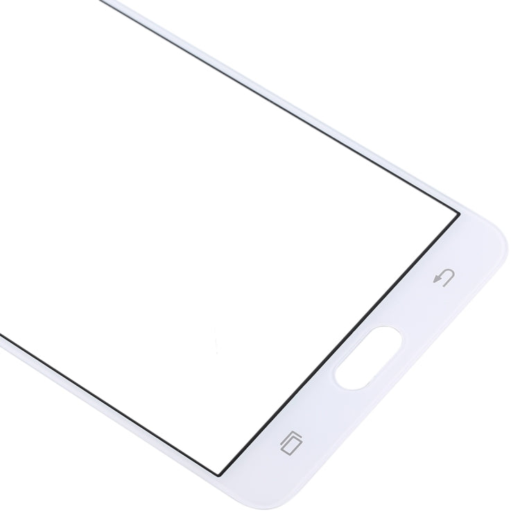 For Samsung Galaxy J7 Max 10pcs Front Screen Outer Glass Lens (White)