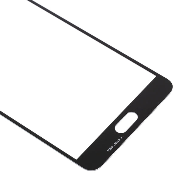 For Samsung Galaxy J7 Max 10pcs Front Screen Outer Glass Lens (White)