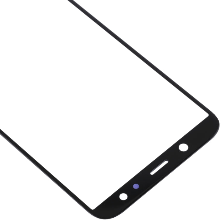 For Samsung Galaxy A6 (2018)  10pcs Front Screen Outer Glass Lens (Black)
