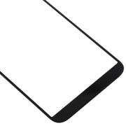 For Samsung Galaxy A6 (2018)  10pcs Front Screen Outer Glass Lens (Black)
