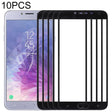 For Samsung Galaxy J4 (2018) 10pcs Front Screen Outer Glass Lens (Black) - free shipping - PMc TechLife - Order now!