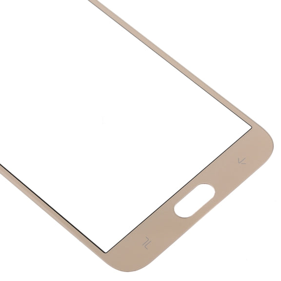 For Samsung Galaxy J4 (2018) 10pcs Front Screen Outer Glass Lens (Gold)