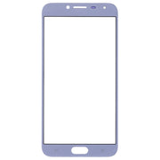 For Samsung Galaxy J4 (2018) 10pcs Front Screen Outer Glass Lens (Blue)