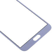 For Samsung Galaxy J4 (2018) 10pcs Front Screen Outer Glass Lens (Blue)
