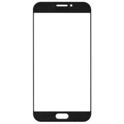 For Samsung Galaxy A8 (2016) / A810 10pcs Front Screen Outer Glass Lens (Black)