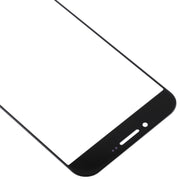 For Samsung Galaxy A8 (2016) / A810 10pcs Front Screen Outer Glass Lens (Black)