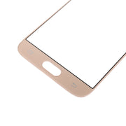 For Samsung Galaxy J7 (2017) / J730 10pcs Front Screen Outer Glass Lens (Gold)