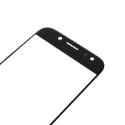 For Samsung Galaxy J3 (2017) / J330 10pcs Front Screen Outer Glass Lens (Black)