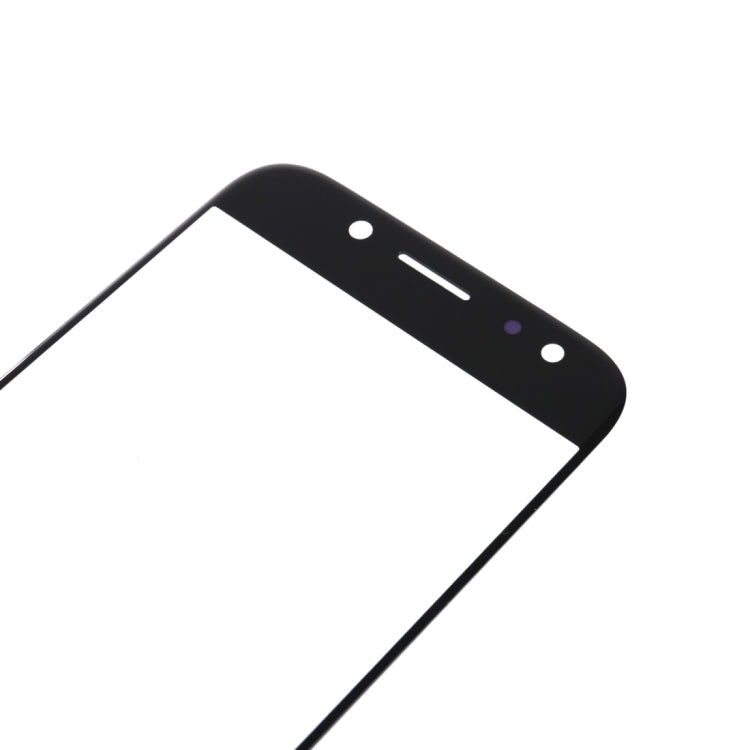 For Samsung Galaxy J3 (2017) / J330 10pcs Front Screen Outer Glass Lens (Black)