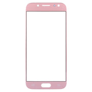 For Samsung Galaxy J3 (2017) / J330 10pcs Front Screen Outer Glass Lens (Rose Gold)