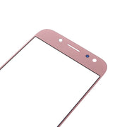 For Samsung Galaxy J3 (2017) / J330 10pcs Front Screen Outer Glass Lens (Rose Gold)