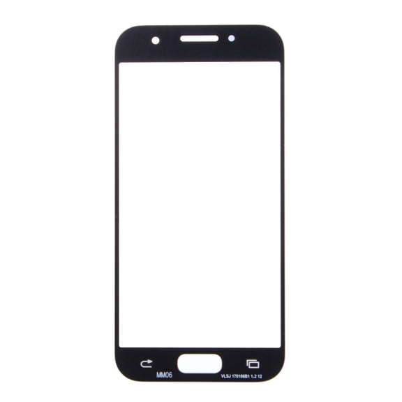 For Samsung Galaxy A7 (2017) / A720 10pcs Front Screen Outer Glass Lens (Gold)
