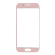 For Samsung Galaxy A3 (2017) / A320 10pcs Front Screen Outer Glass Lens (Pink)