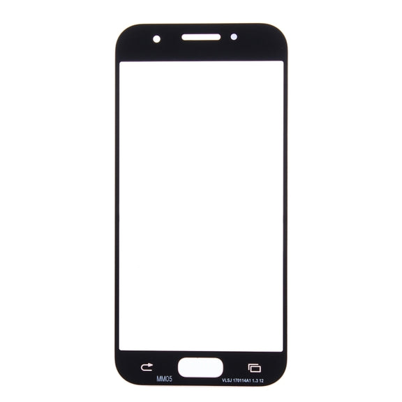 For Samsung Galaxy A3 (2017) / A320 10pcs Front Screen Outer Glass Lens (Pink)