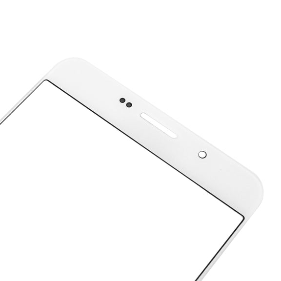 For Samsung Galaxy A9 (2016) / A900 10pcs Front Screen Outer Glass Lens (White)