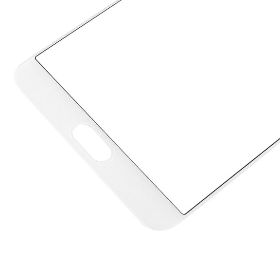 For Samsung Galaxy A9 (2016) / A900 10pcs Front Screen Outer Glass Lens (White)