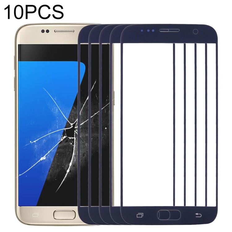 For Samsung Galaxy S7 / G930 10pcs Front Screen Outer Glass Lens (Black) - free shipping - PMc TechLife - Order now!