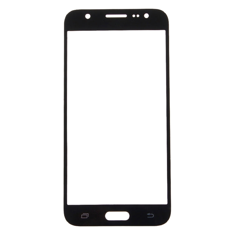 For Samsung Galaxy J7 / J700 10pcs Front Screen Outer Glass Lens (Black)