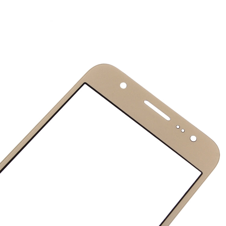 For Samsung Galaxy J7 / J700 10pcs Front Screen Outer Glass Lens (Gold)