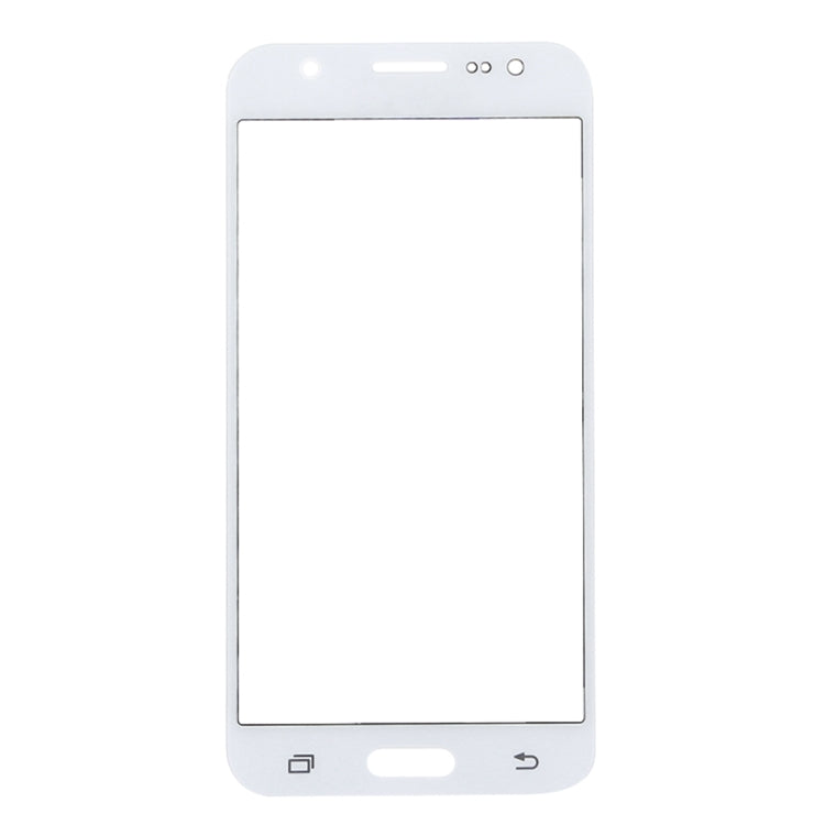 For Samsung Galaxy J7 / J700 10pcs Front Screen Outer Glass Lens (White)