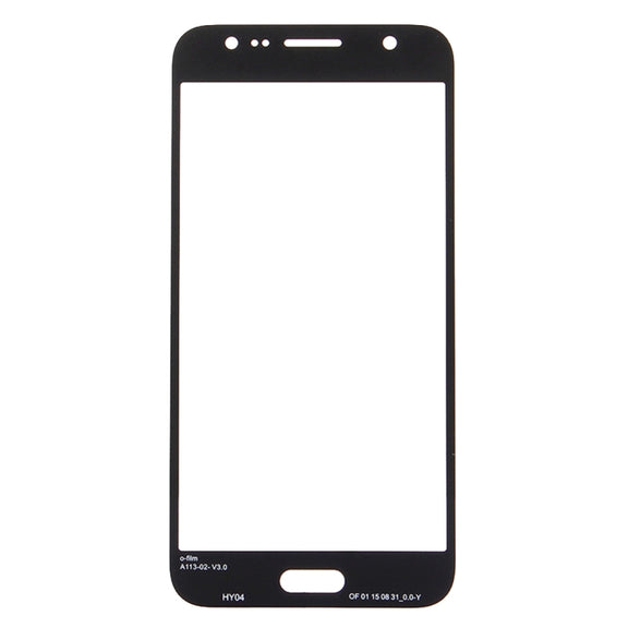 For Samsung Galaxy J5 / J500 10pcs Front Screen Outer Glass Lens (Black)