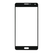 For Samsung Galaxy A7 (2015) 10pcs Front Screen Outer Glass Lens (Black)