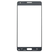 For Samsung Galaxy A7 (2015) 10pcs Front Screen Outer Glass Lens (Black)