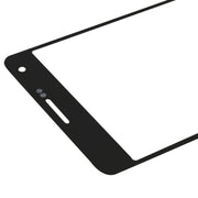 For Samsung Galaxy A7 (2015) 10pcs Front Screen Outer Glass Lens (Black)