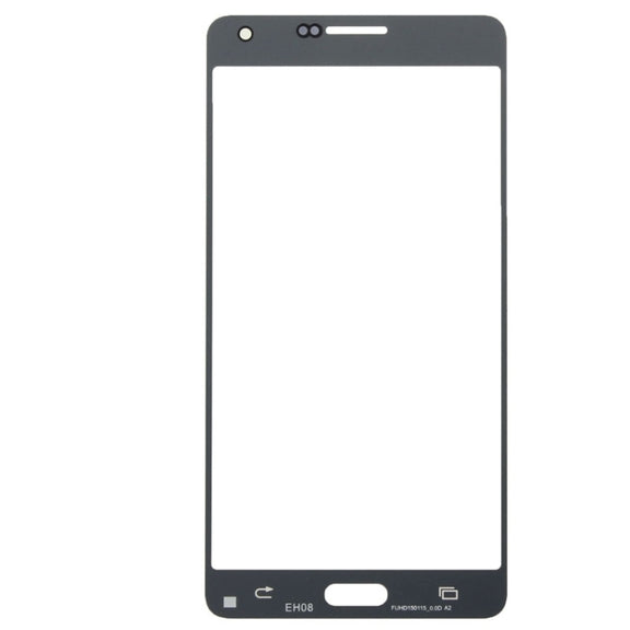 For Samsung Galaxy A7 (2015) 10pcs Front Screen Outer Glass Lens (Gold)